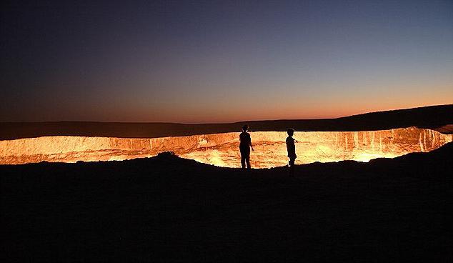 gates of hell Turkmenistan