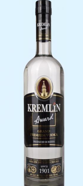 vodka кремлин viajante