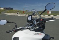 O guidão da motocicleta é uma importante técnica de elemento de veículo