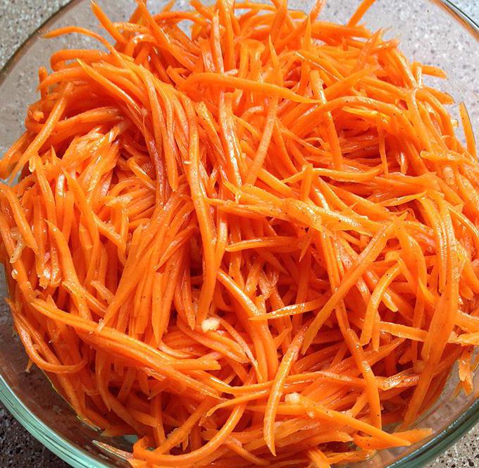 голубцы бойынша корейски с морковкой