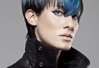 La pintura del pelo en el pelo corto: tendencias de la moda y actuales colores