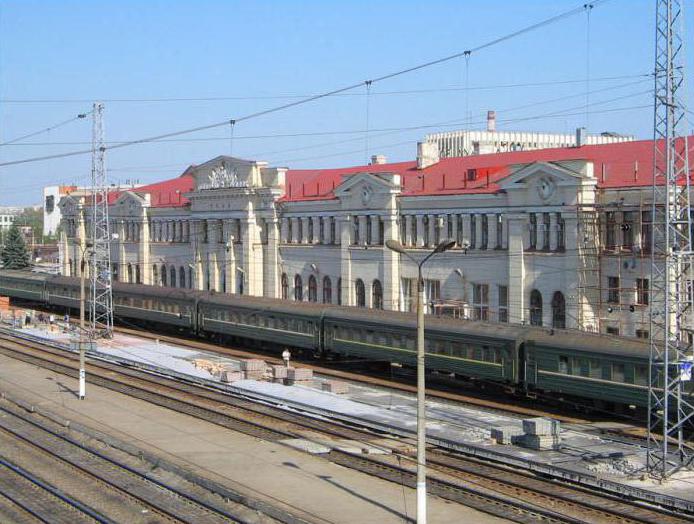 der Moskauer Bahnhof Tula