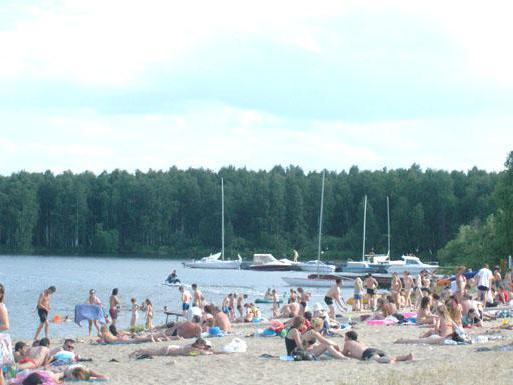 lake Andreevskoe Tyumen recreation center