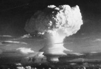 Die Explosion der Atombombe und seine Wirkungsweise