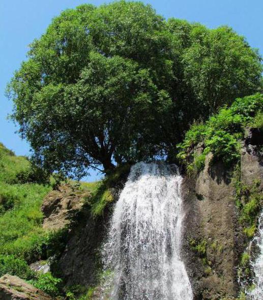 Шакинский wodospad (Armenia)