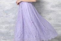 漂亮的淡紫色的礼服的照片的当前模式