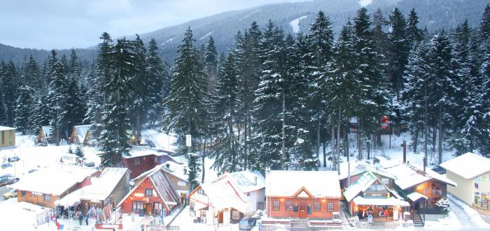 Bulgária. Estância de esqui de Borovets