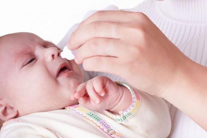 the physiological runny nose in a newborn
