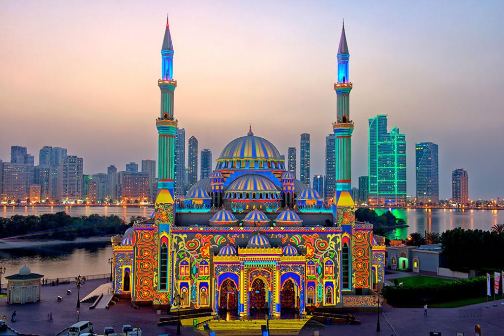 Mesquita em Sharjah