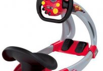 Infantil автотренажер-volante – realista simulador de condução
