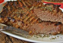 La receta антрекота de carne de cerdo en el horno: sabroso, rápido, fácil!