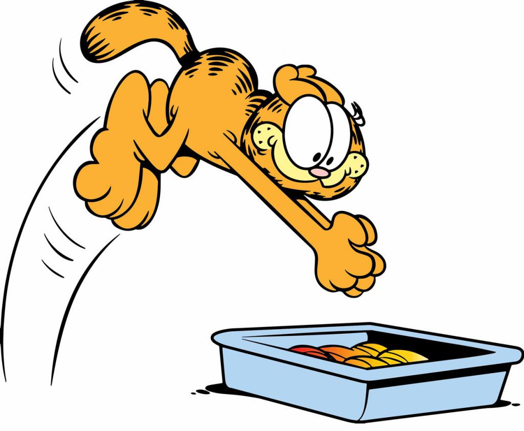 Lasagne-Katze Garfield