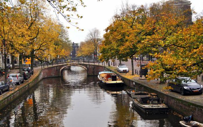 Амстердам в листопаді