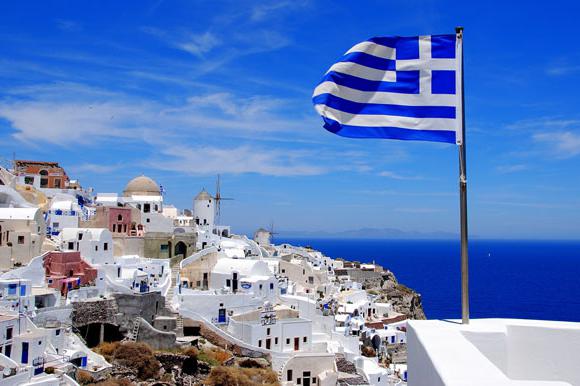 Meer umspülen Griechenland