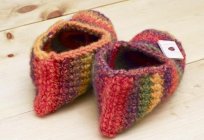 How to crochet booties: for beginners simple scheme