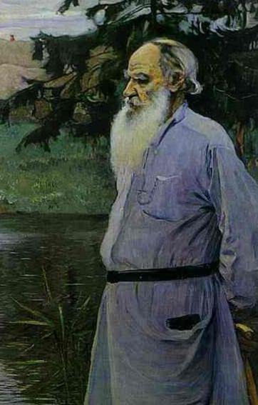the author of a portrait of Tolstoy