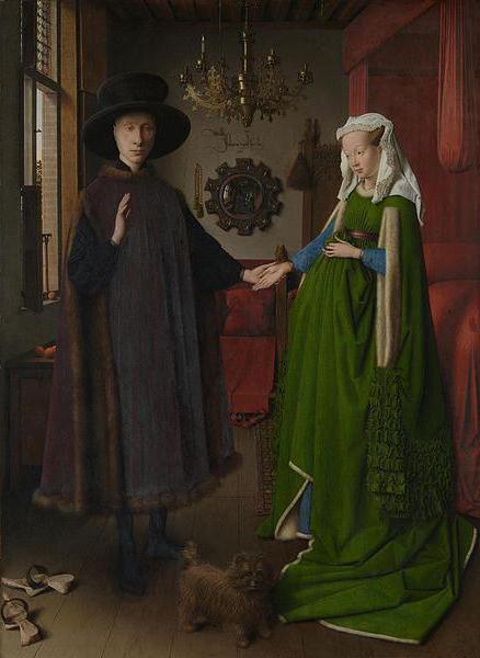 Jan Van Eyck Gemälde Foto