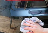 What does polishing of car body?
