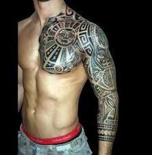 the Polynesian tattoo