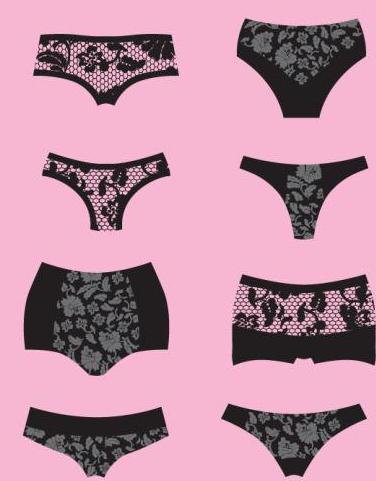 how to sew a lace underwear
