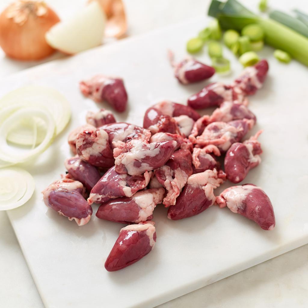 how easy it is to cook chicken hearts