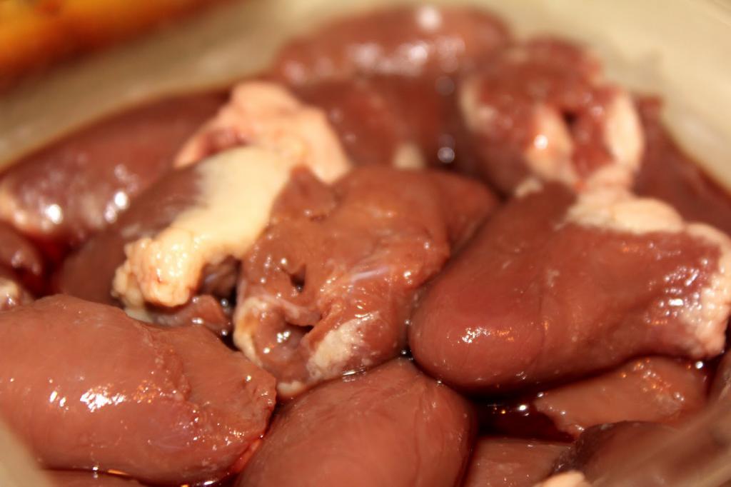 how to cook chicken hearts in the pan