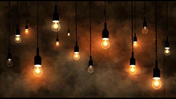 las Luminarias con lámparas incandescentes, las características de la