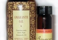 Öl Amaranth - Anwendung, Heilwirkung. Öl Amaranth in der Kosmetik