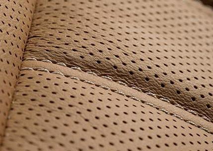 perforated leather
