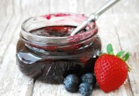 Черничное jam: uma receita culinária, propriedades úteis, calorias
