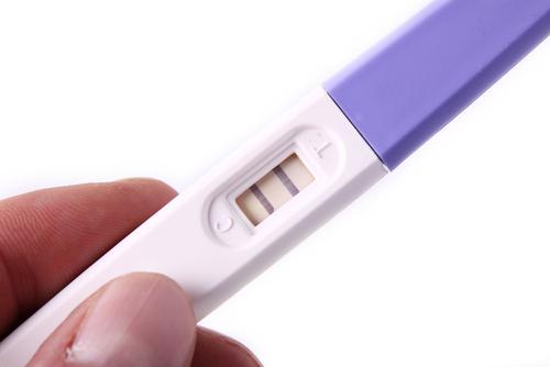 pregnancy test the name with a period