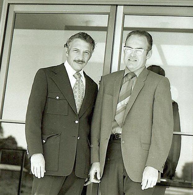 Robert Noyce and Gordon Moore