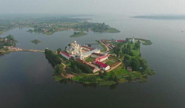 Nilo-Столобенский manastırı göl Seliger