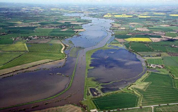 las llanuras de inundación de los ríos