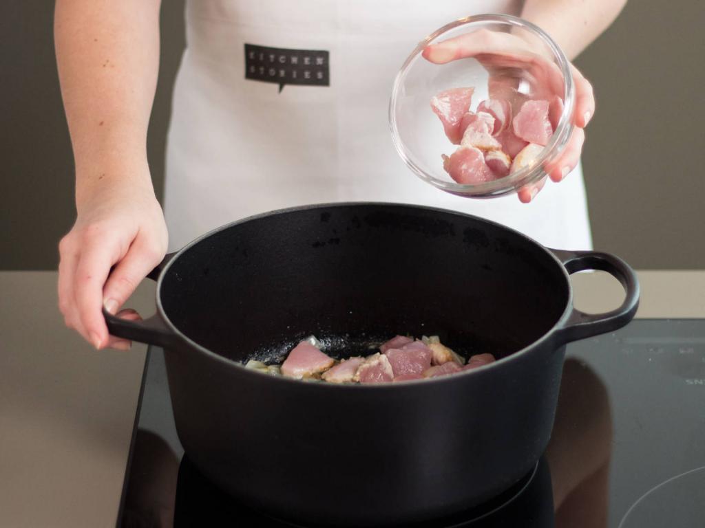 Cómo cocinar el risotto de carne de ternera
