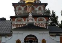 En el templo de la natividad de cristo en Измайлове