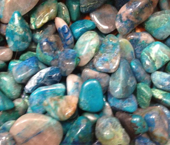 stone chrysocolla properties, and the value