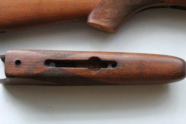 izh-54 (calibre 12): la característica de la