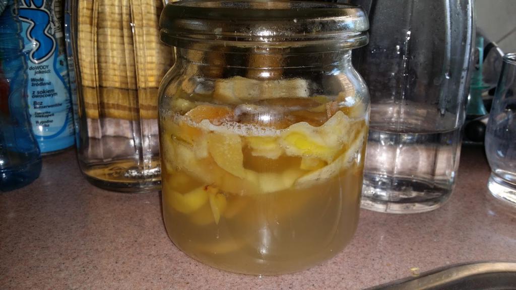 la receta casera de vinagre de sidra de manzana