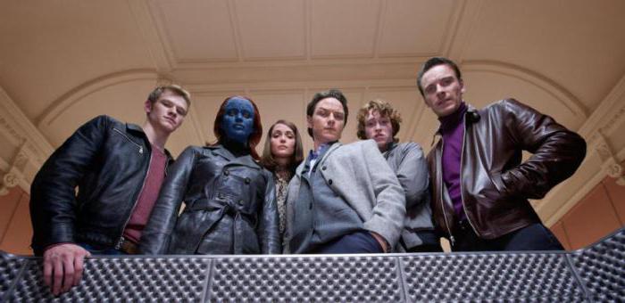 la gente de x-men primera clase de la película de 2011 los actores