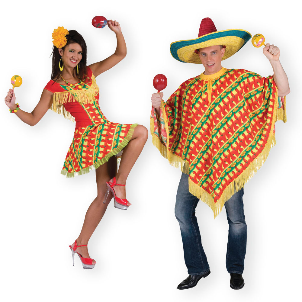 stroje dla meksykańskiej imprezy
