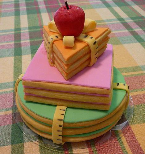 pastel de feliz día del maestro