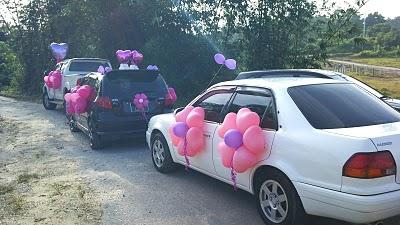 how to decorate wedding car