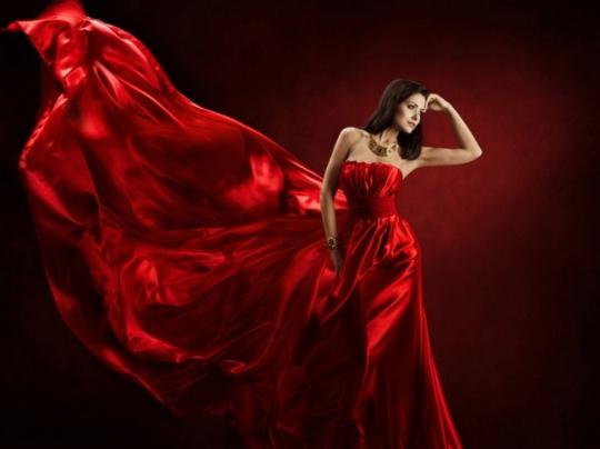 Traumdeutung sehen das rote Kleid