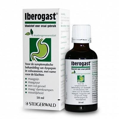 iberogast应用程序手册的价格的同行