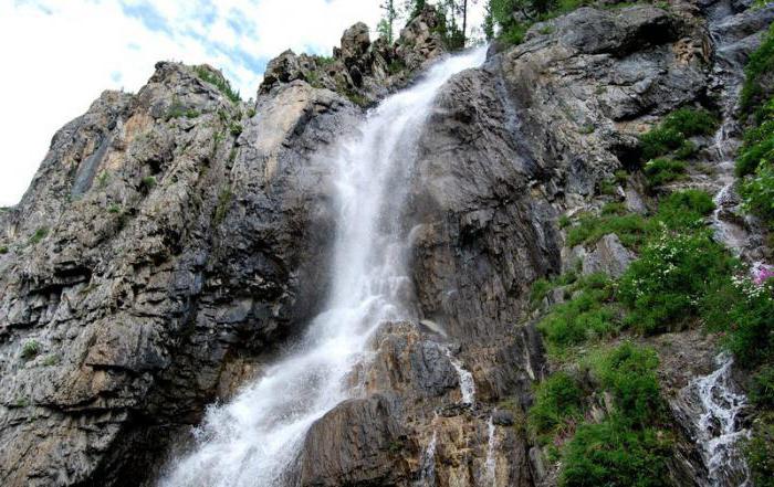 waterfall girlish tears Altai