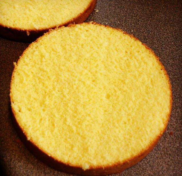 sponge cake at home