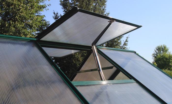 हाइड्रोलिक सिलेंडरों के लिए हवा vents के greenhouses