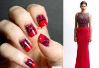 Manicures में लाल रंग की पोशाक: विशेषज्ञ युक्तियाँ