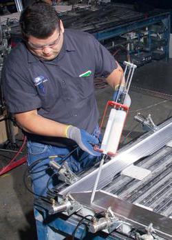 la fría soldadura, soldadura de aluminio para los clientes